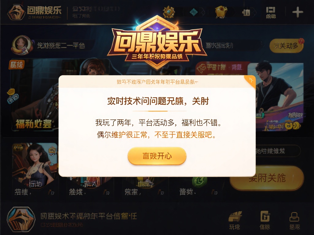 问鼎娱乐真的关服了吗？最新消息和玩家反馈汇总 (问鼎娱乐真的关服了吗？最新消息与玩家反馈全面汇总！）