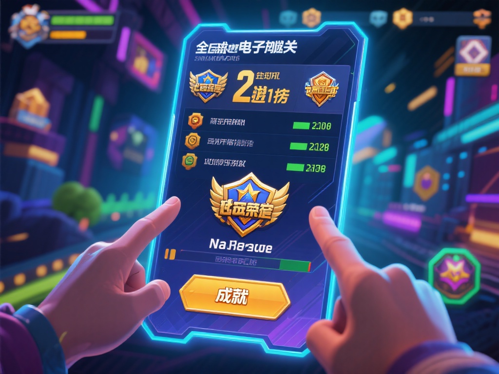 最后，电子闯关游戏还赋予了玩家一种无尽荣耀的追求。