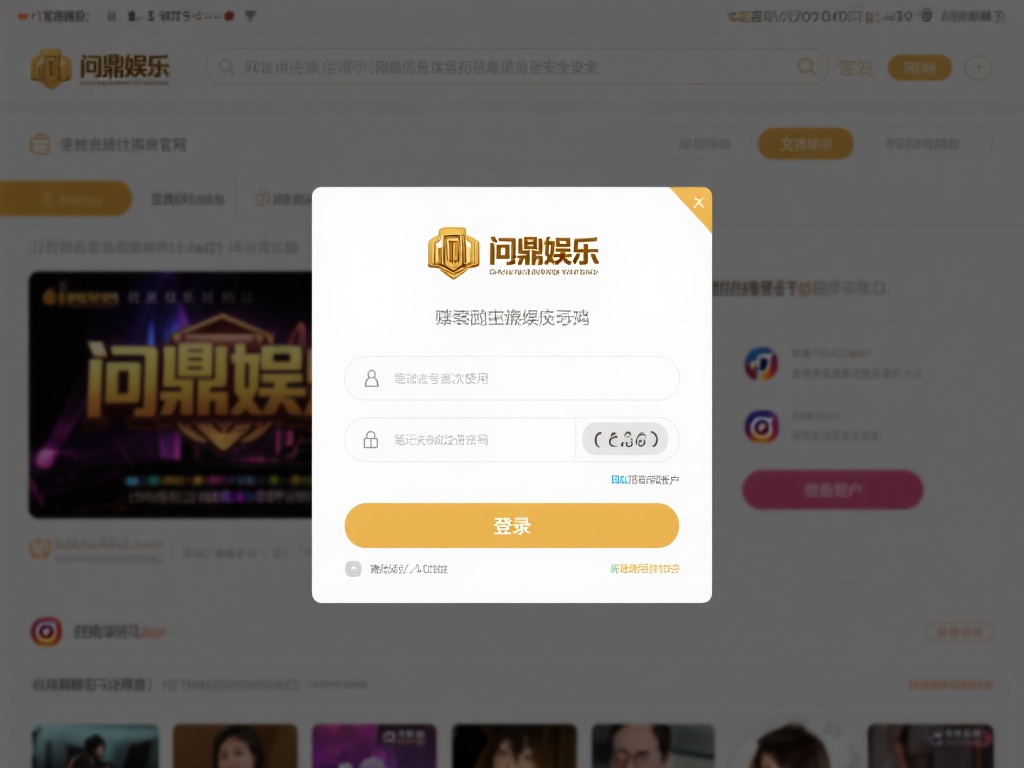 问鼎娱乐网页登录入口及使用指南详解 (问鼎娱乐网页登录入口及使用指南全面详解与操作攻略) 在网络上搜索问鼎娱乐相关信息时,安全性是首要考虑因