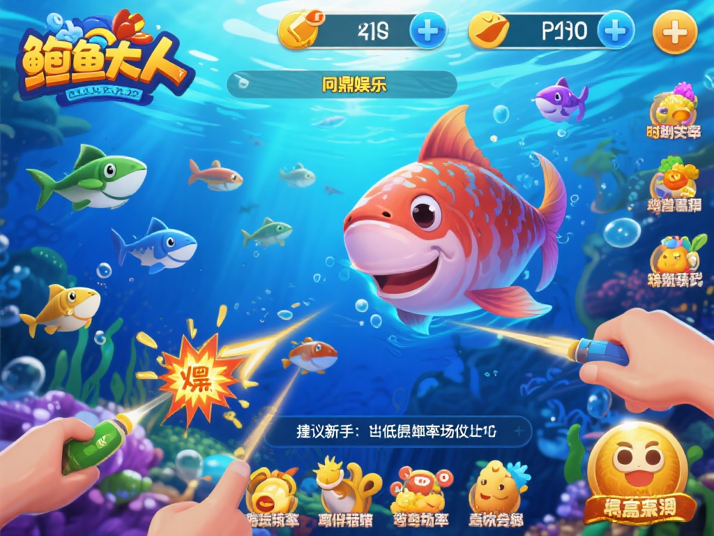问鼎娱乐中哪些游戏爆率高?玩家必知的高爆率攻略解析 (问鼎娱乐高爆率游戏推荐,玩家必知的爆率攻略解析!) 捕鱼达人系列:捕鱼游戏因其互动性和趣味性,成为许多