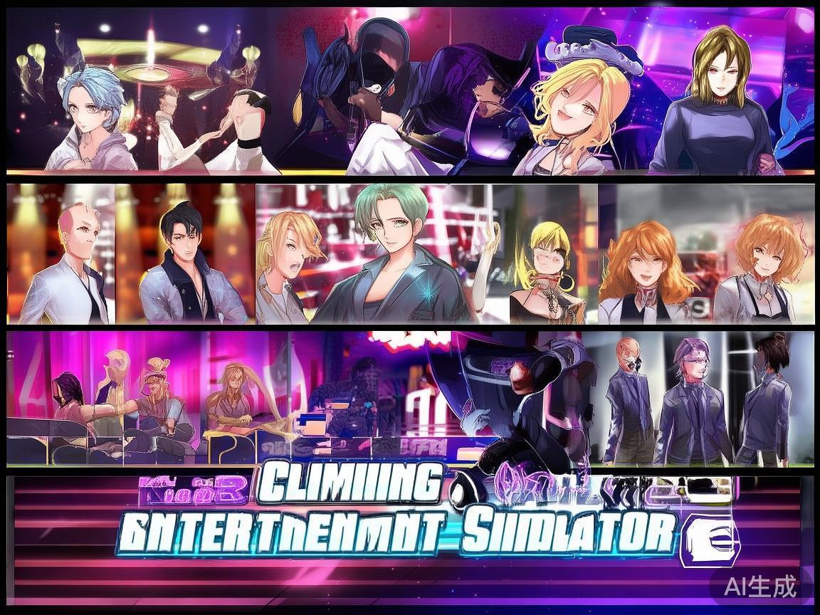 《问鼎娱乐模拟器》多样角色扮演体验尽情揭秘明星人生奥秘 在《问鼎娱乐模拟器》中,玩家可以扮演多种角色,从新