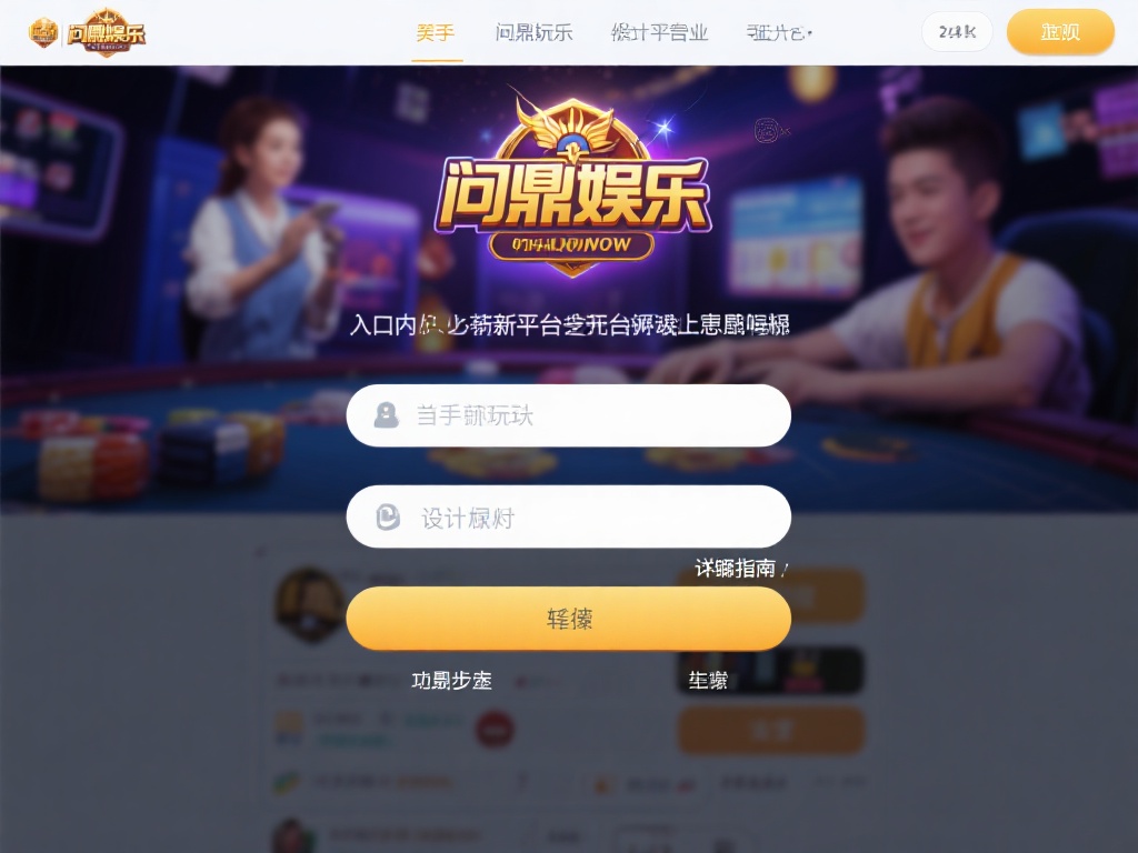 问鼎娱乐官网进入指南:轻松开启您的娱乐之旅 (问鼎娱乐官网进入指南:轻松开启您的精彩娱乐之旅!) 对于新手玩家来说,进入一个新平台可能会感到有些陌生